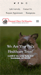 Mobile Screenshot of animalclinicdelrancho.com